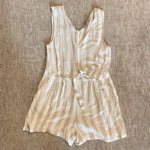 LOFT Linen Romper